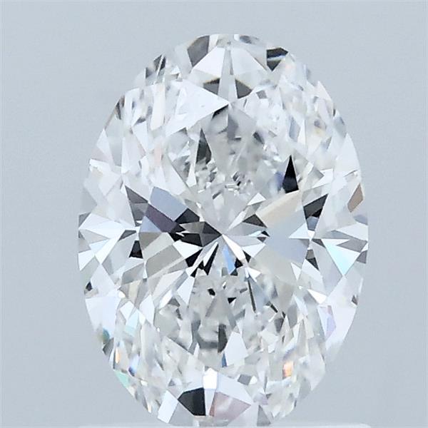 1.09ct Oval D VVS2 Lab Created Diamond