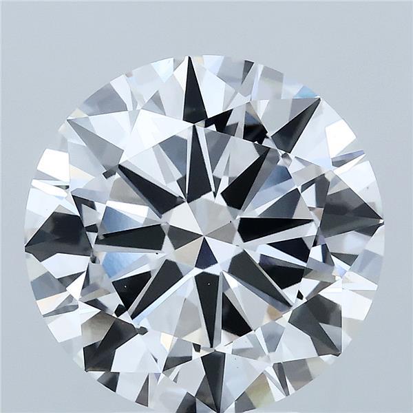 5ct Round E VS1 Lab Created Diamond