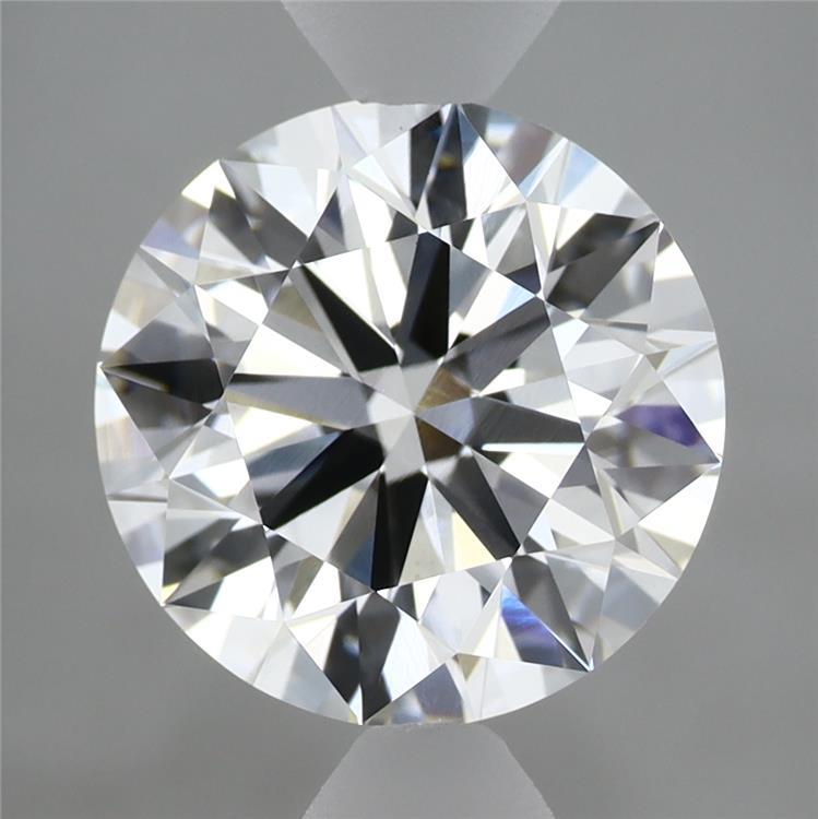 3.02ct Round F VVS2 Lab Created Diamond