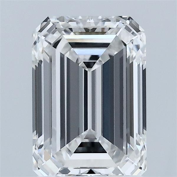 1.59ct Emerald E VVS2 Lab Created Diamond