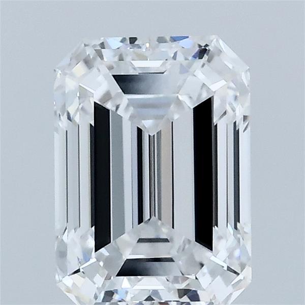 1.58ct Emerald D VVS1 Lab Created Diamond