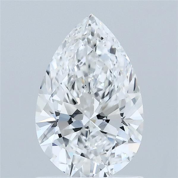 1.1ct Pear E IF Lab Created Diamond