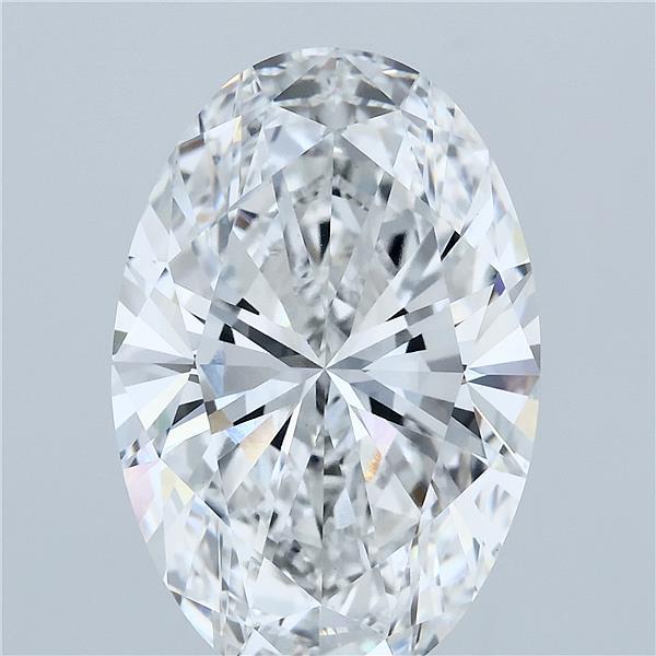 8.03ct Oval E VVS2 Lab Created Diamond