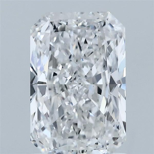 1.51ct Radiant D VS1 Lab Created Diamond