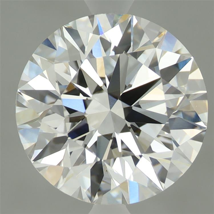 2.81ct Round E VVS2 Lab Created Diamond