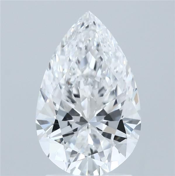 2.05ct Pear E VS1 Lab Created Diamond