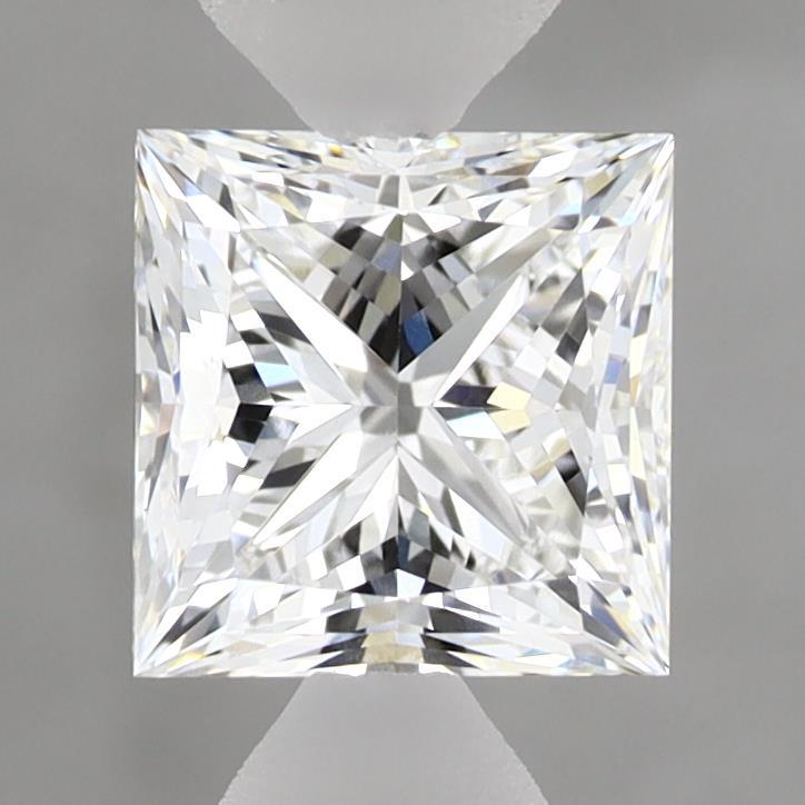 1.51ct Princess D VVS2 Lab Created Diamond