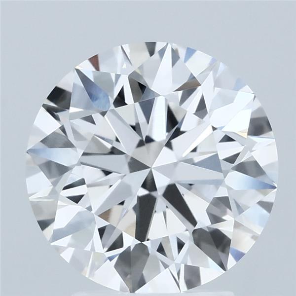 3.07ct Round E VVS2 Lab Created Diamond