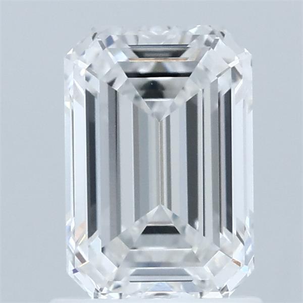 1.38ct Emerald D VVS1 Lab Created Diamond