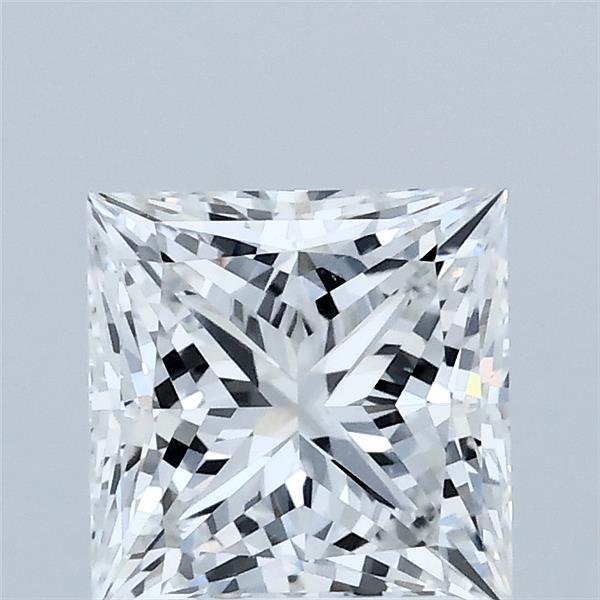 1.83ct Princess E VVS2 Lab Created Diamond