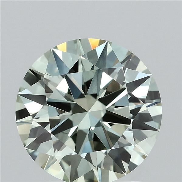1.89ct Round FANCY VIVID GREEN VS1 Lab Created Diamond