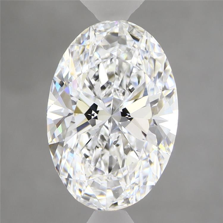 2.5ct Oval D VS1 Lab Created Diamond