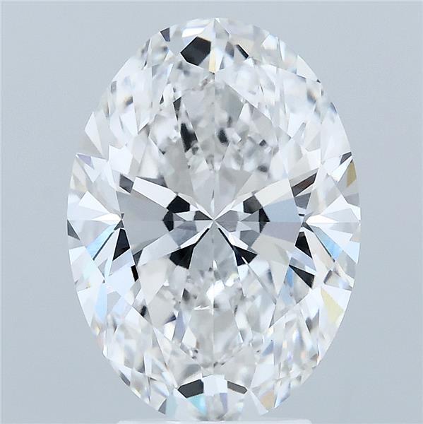 4.02ct Oval E VVS2 Lab Created Diamond