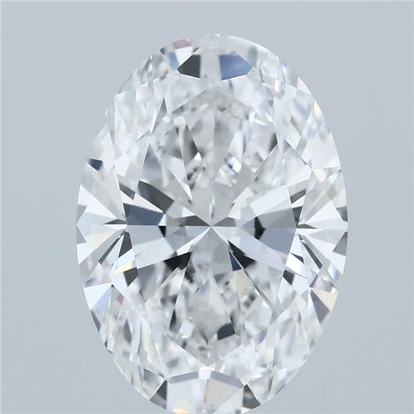 4.01ct Oval E VVS1 Lab Created Diamond