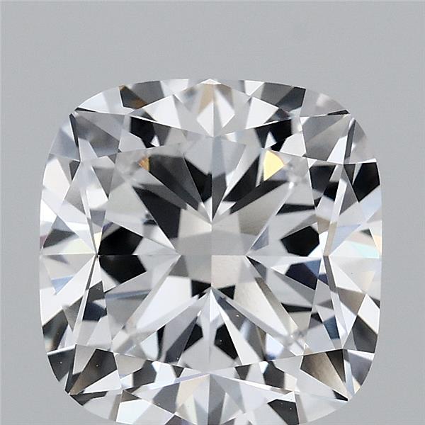3.27ct Cushion D VVS2 Lab Created Diamond