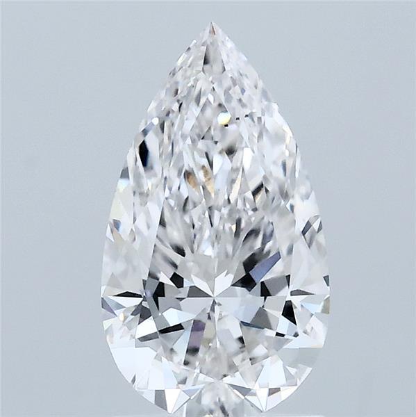1.5ct Pear F VS2 Lab Created Diamond