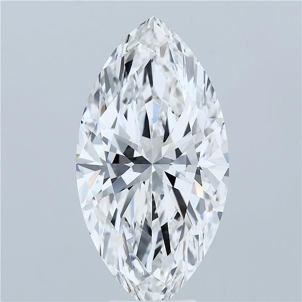 7.01ct Marquise F VVS2 Lab Created Diamond