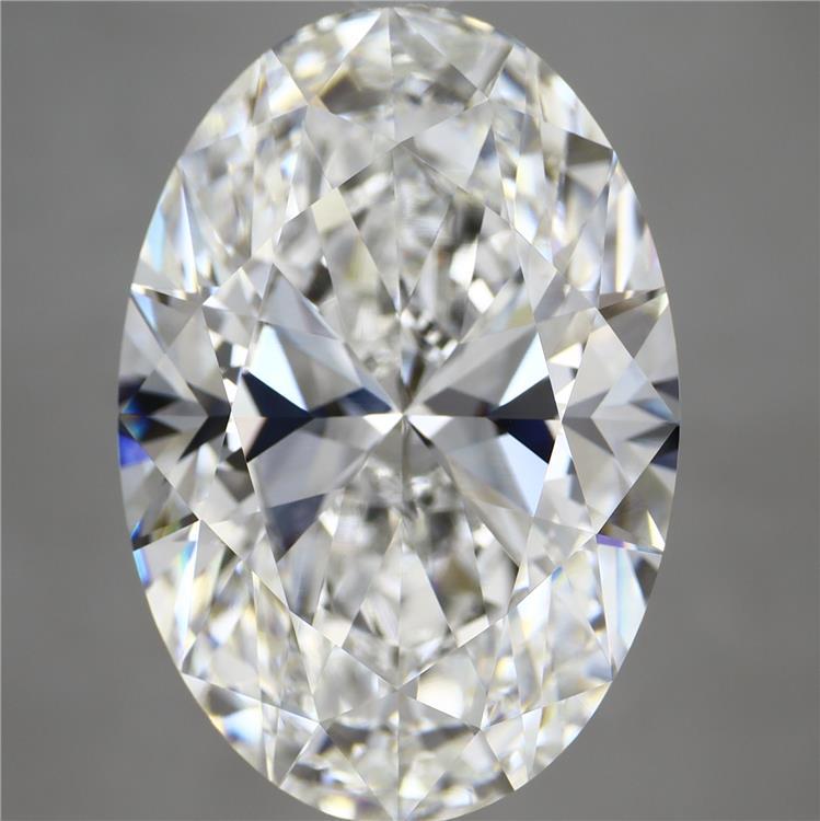9.99ct Oval E VVS2 Lab Created Diamond