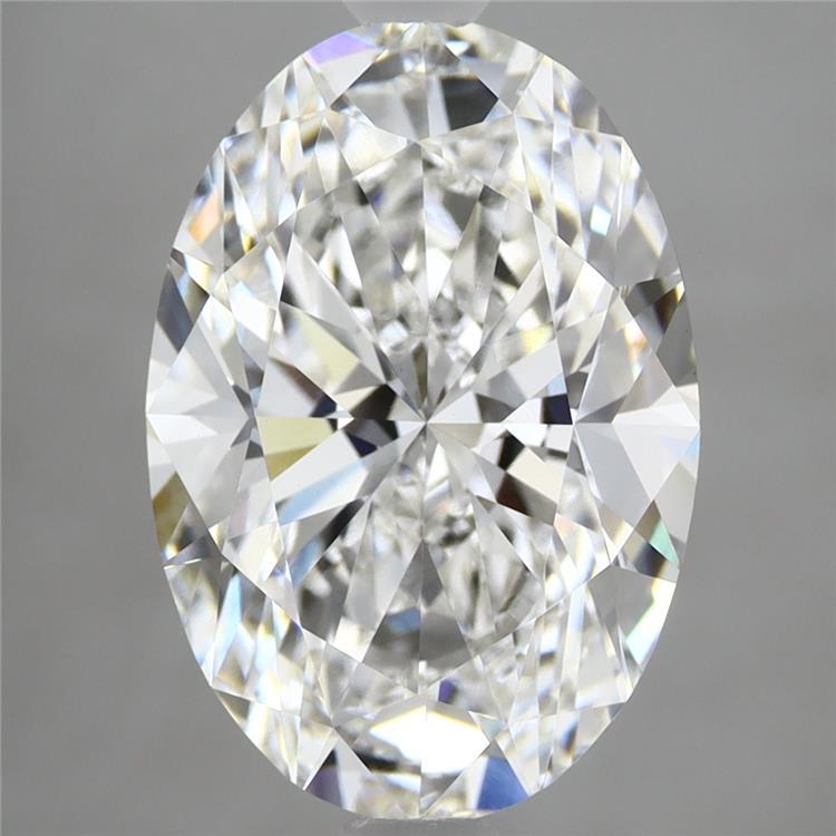 4.82ct Oval E VVS2 Lab Created Diamond