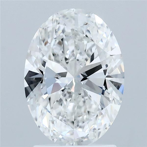 2ct Oval E VS1 Lab Created Diamond