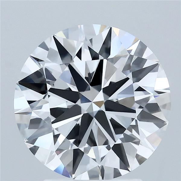 3.04ct Round E VVS1 Lab Created Diamond