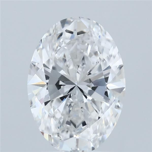 2.5ct Oval E VS2 Lab Created Diamond