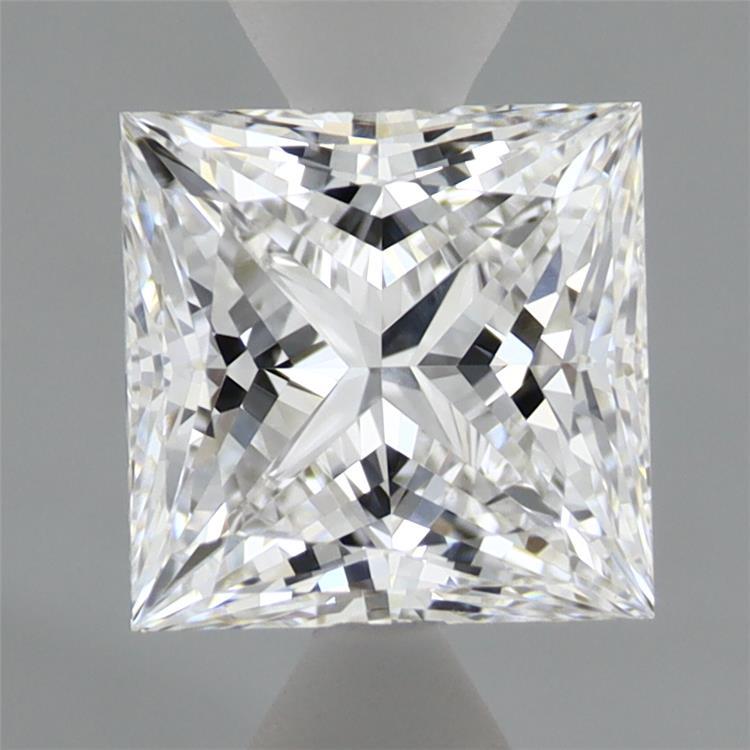 1.59ct Princess D VVS2 Lab Created Diamond