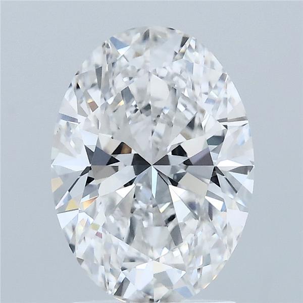 2.08ct Oval E VS1 Lab Created Diamond