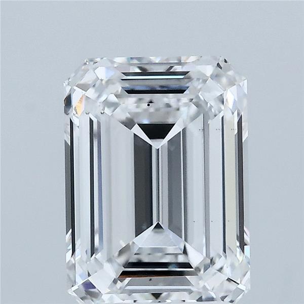 2.51ct Emerald D VS1 Lab Created Diamond