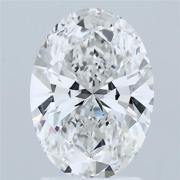 2.01ct Oval F VVS1 Lab Created Diamond
