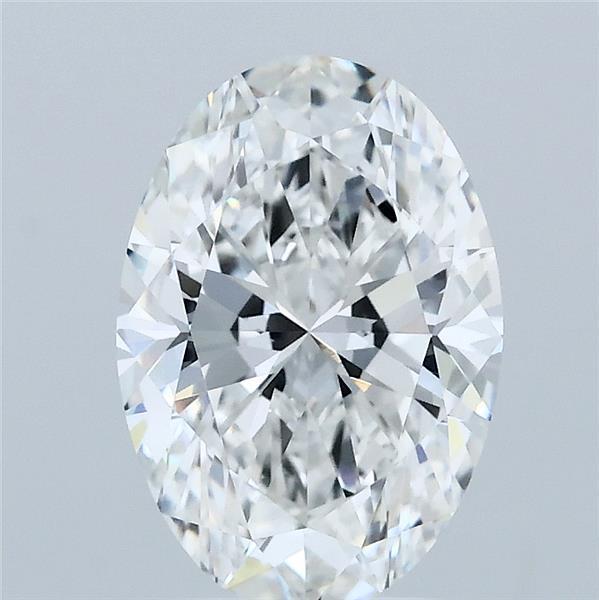2.09ct Oval F VVS2 Lab Created Diamond