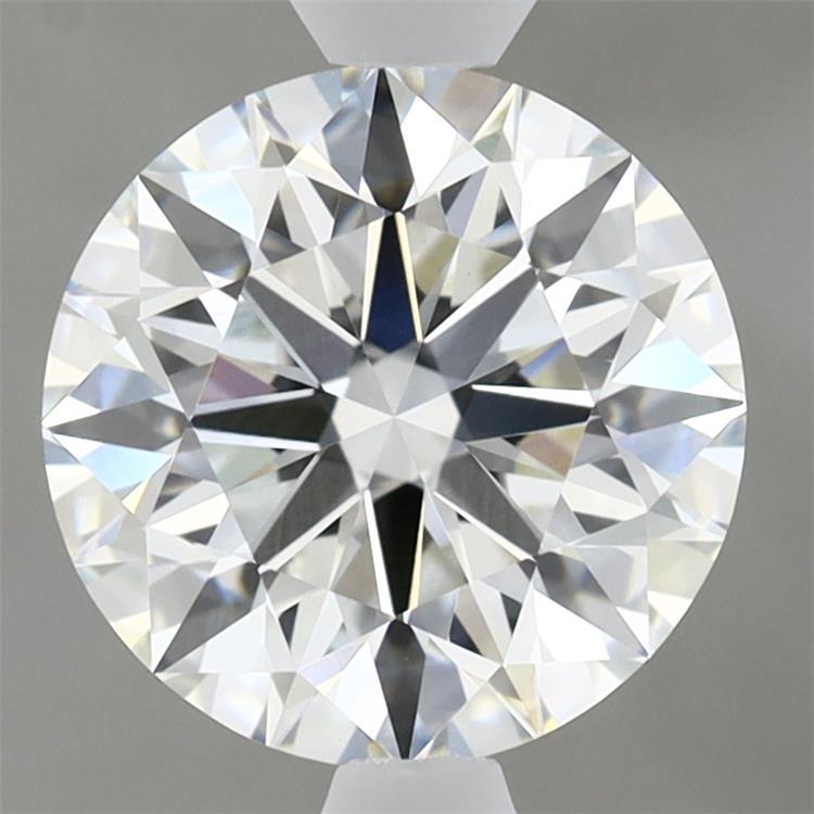 2.96ct Round G VVS2 Lab Created Diamond