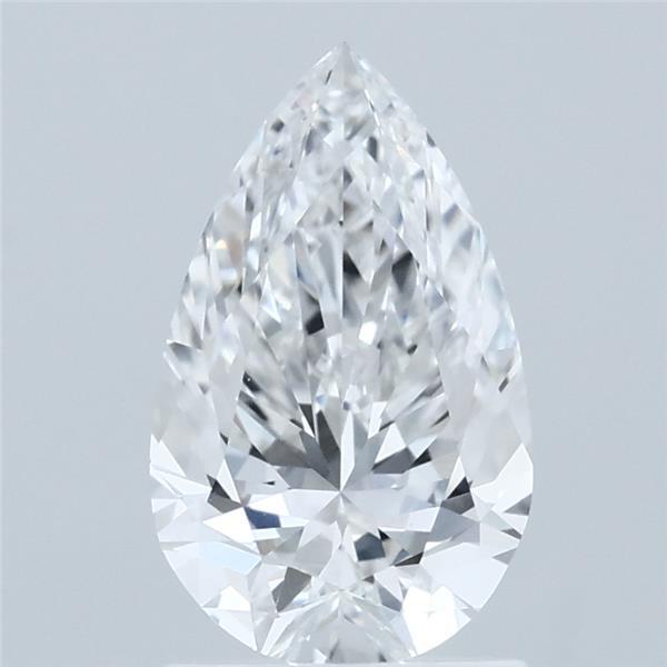 1.5ct Pear E VVS2 Lab Created Diamond
