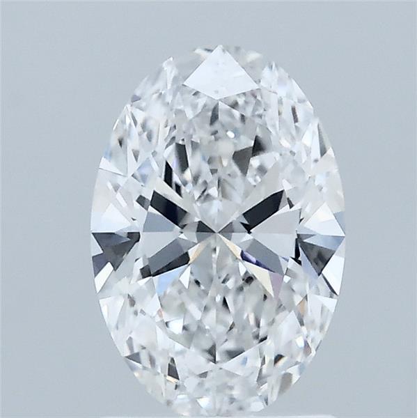 1.05ct Oval D VVS2 Lab Created Diamond