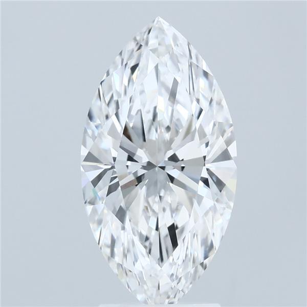 3.07ct Marquise E VVS1 Lab Created Diamond
