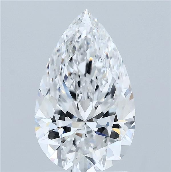 2.09ct Pear E VVS2 Lab Created Diamond