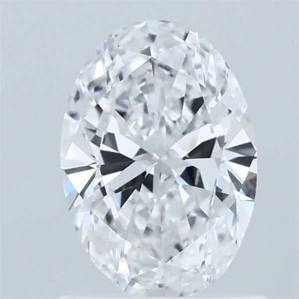 0.91ct Oval D VVS2 Lab Created Diamond