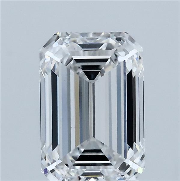 2.01ct Emerald D VS1 Lab Created Diamond
