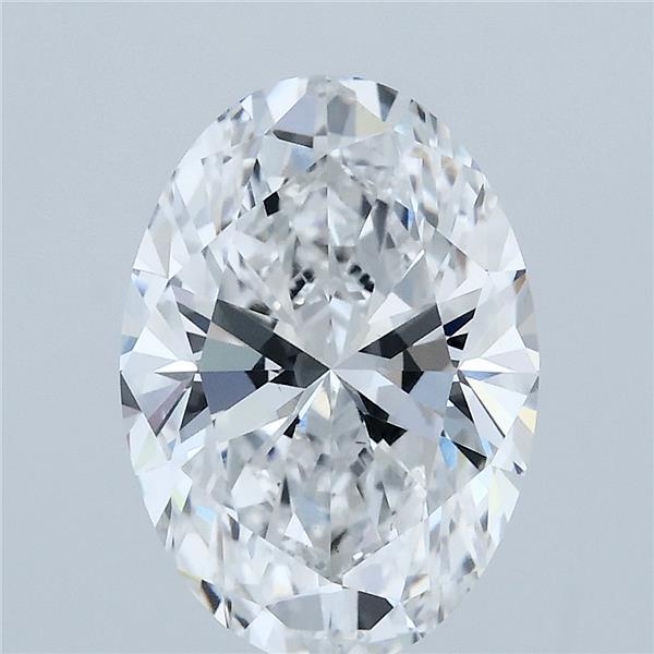 3.08ct Oval D VS1 Lab Created Diamond
