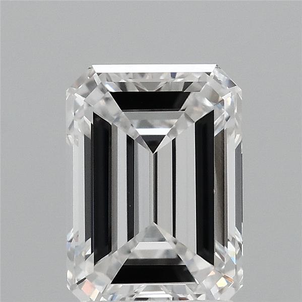 2.01ct Emerald D VVS1 Lab Created Diamond
