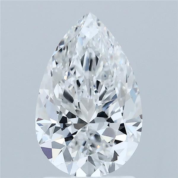 1.51ct Pear E VVS1 Lab Created Diamond
