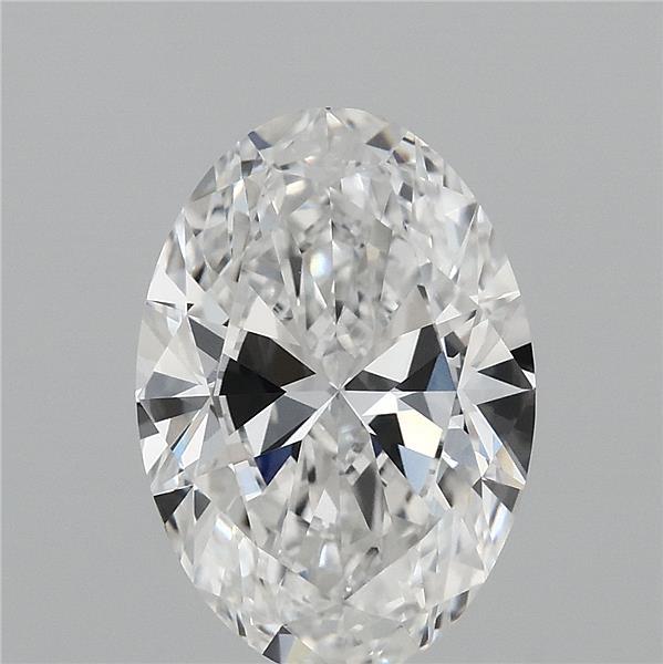 3ct Oval E VVS1 Lab Created Diamond