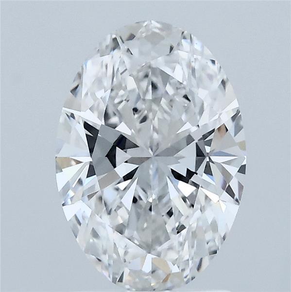 1.5ct Oval E VVS2 Lab Created Diamond