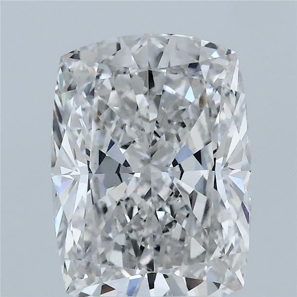 3ct Cushion F VS1 Lab Created Diamond