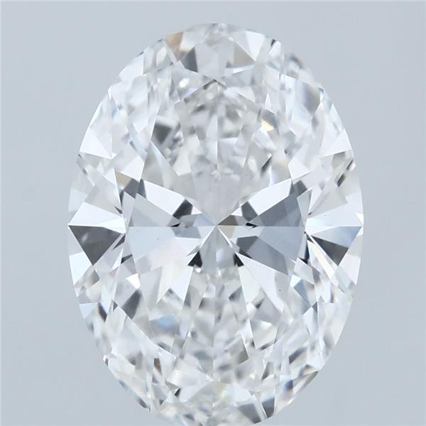 3.51ct Oval E VS1 Lab Created Diamond
