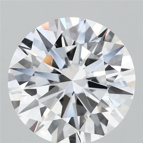 3.27ct Round D VVS1 Lab Created Diamond