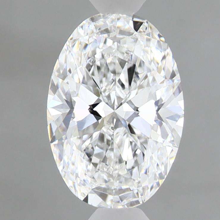 1.08ct Oval D VVS2 Lab Created Diamond