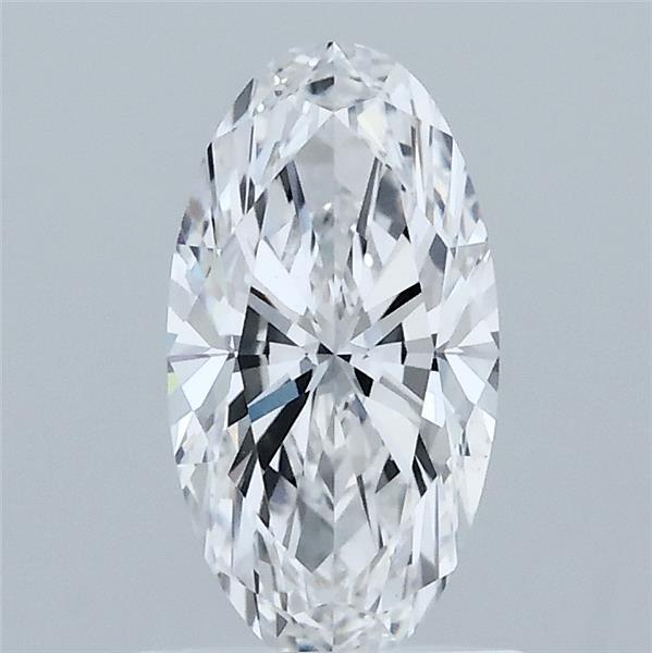 1ct Oval D VVS2 Lab Created Diamond