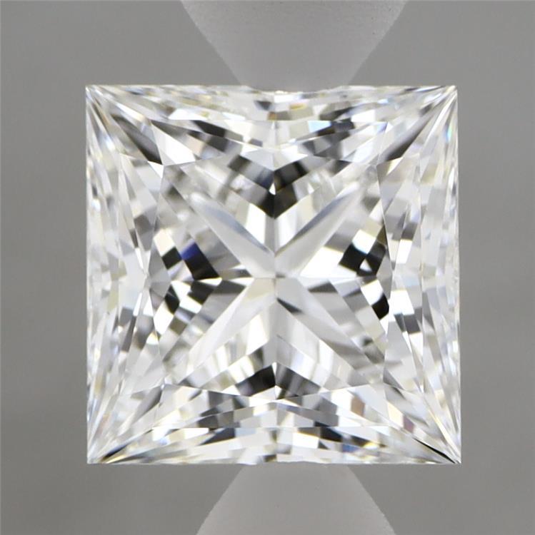2.38ct Princess E VS1 Lab Created Diamond