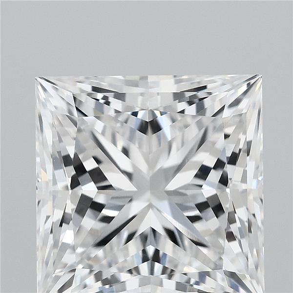 4.23ct Princess E VVS2 Lab Created Diamond